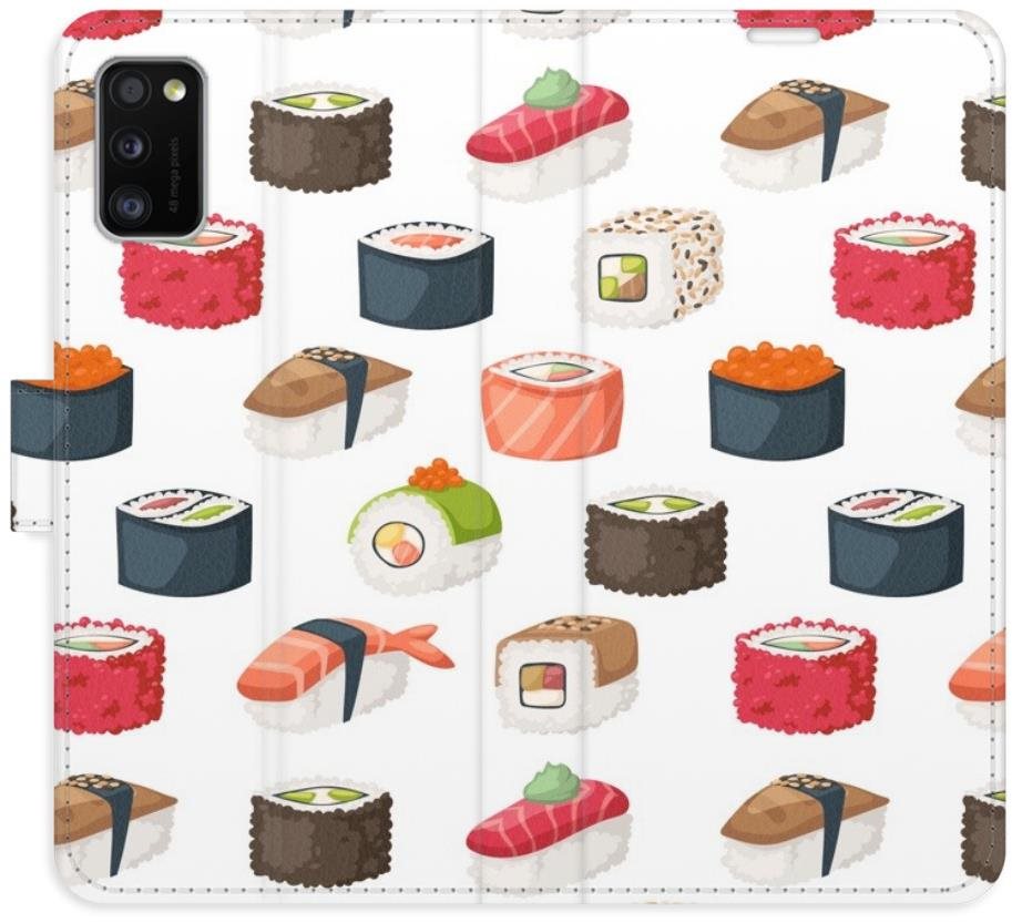 iSaprio flip puzdro Sushi Pattern 02 pre Samsung Galaxy A41 Kryt na...