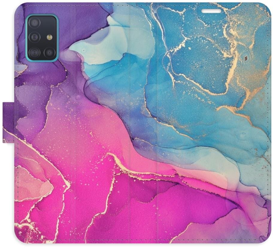 iSaprio flip puzdro Colour Marble 02 pre Samsung Galaxy A51 Kryt na...