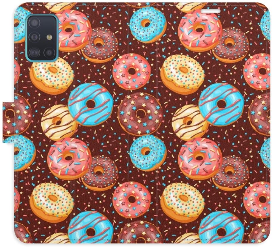 iSaprio flip puzdro Donuts Pattern pre Samsung Galaxy A51 Kryt na...