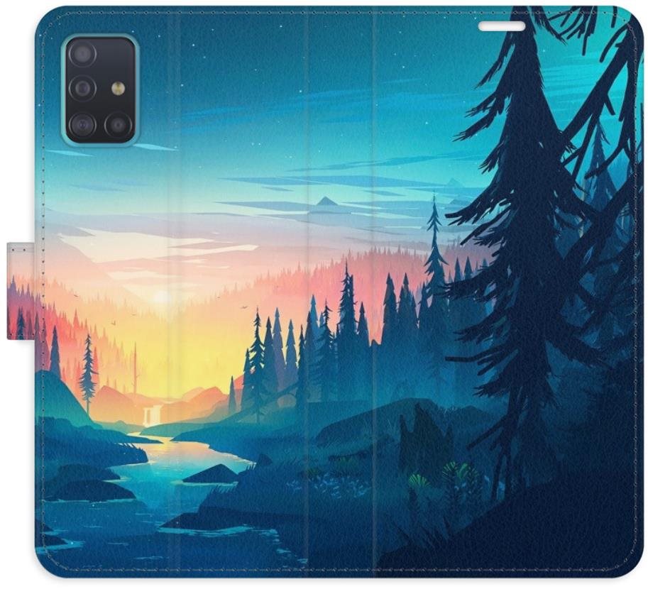 iSaprio flip puzdro Magical Landscape pre Samsung Galaxy A51 Kryt...