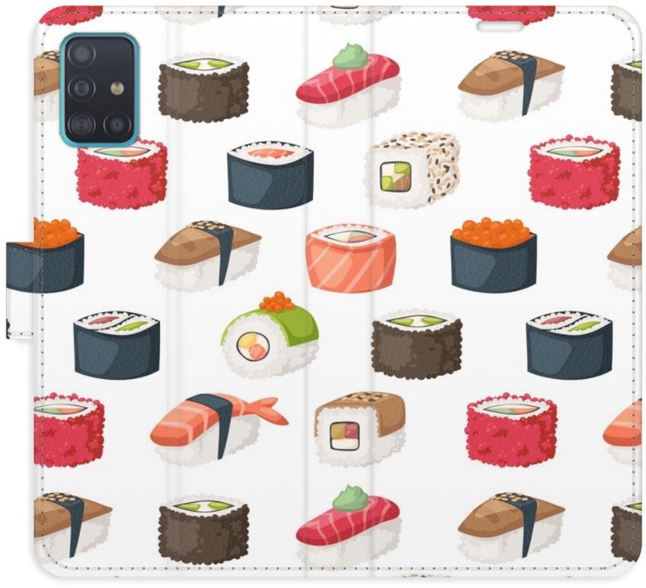 iSaprio flip puzdro Sushi Pattern 02 pre Samsung Galaxy A51 Kryt na...