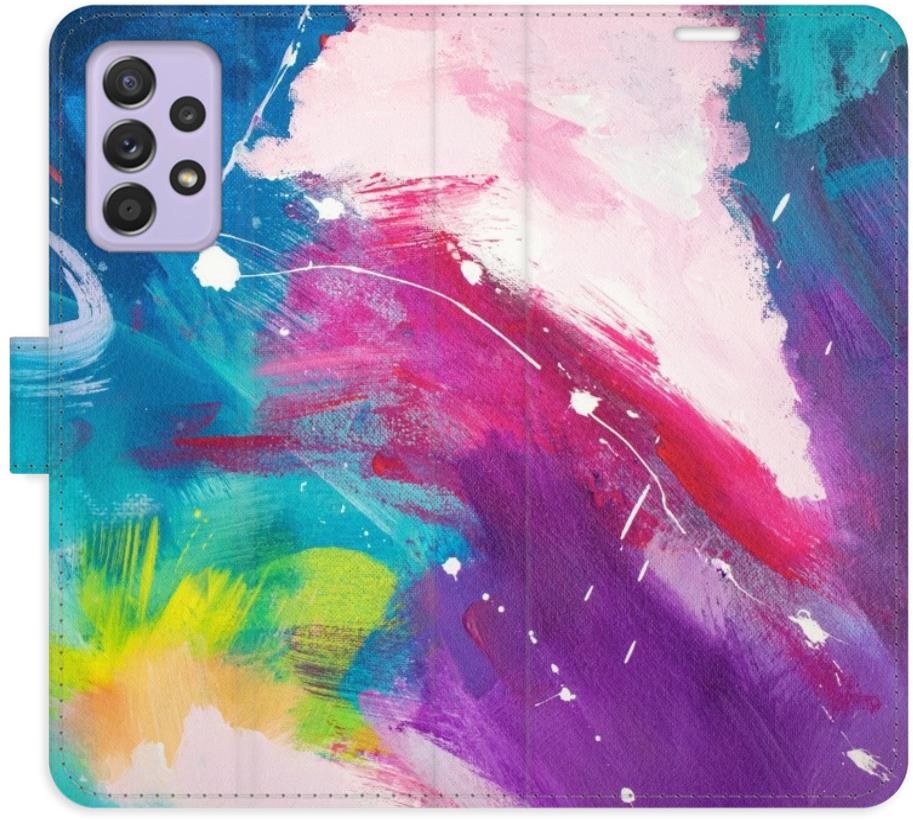 iSaprio flip puzdro Abstract Paint 05 na Samsung Galaxy A52/A52...