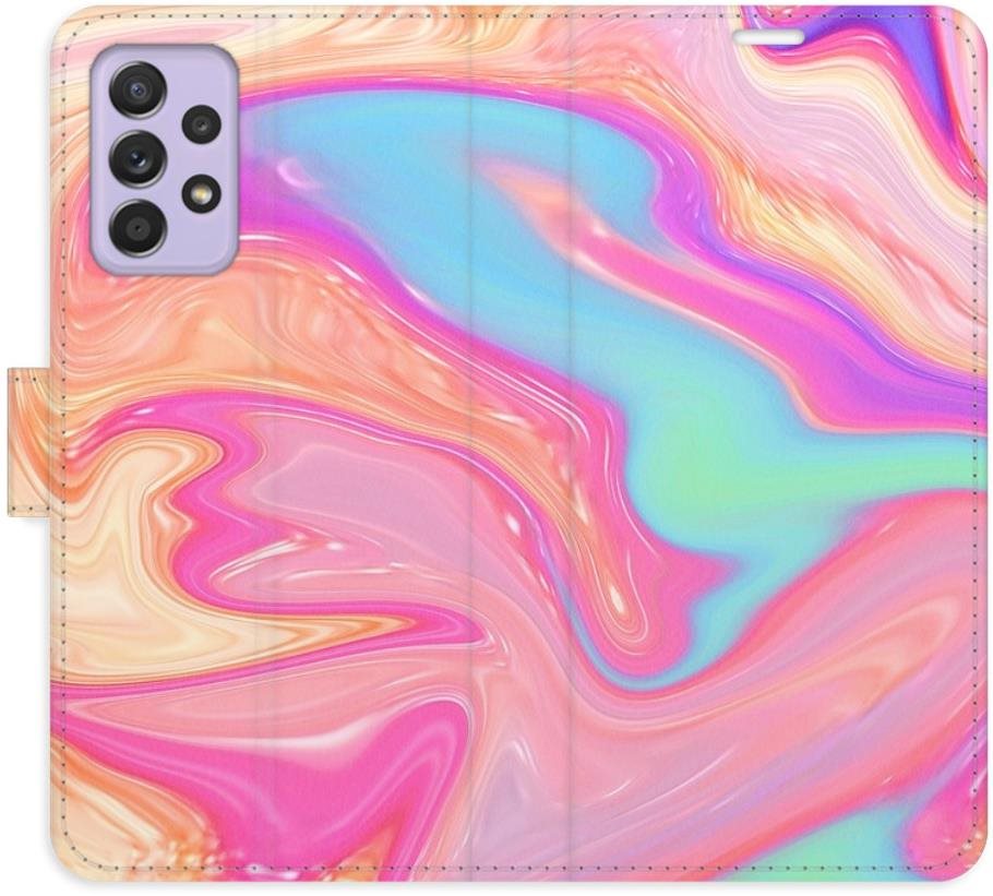 iSaprio flip puzdro Abstract Paint 07 pre Samsung Galaxy A52/ A52...