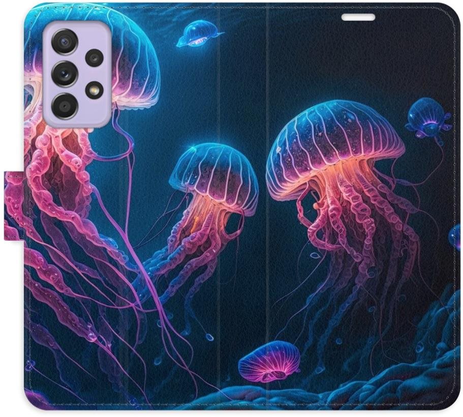 iSaprio flip puzdro Jellyfish pre Samsung Galaxy A52/A52 5G/A52s...