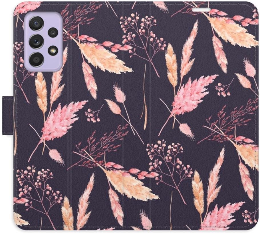 iSaprio flip pouzdro Ornamental Flowers 02 pro Samsung Galaxy A52 /...