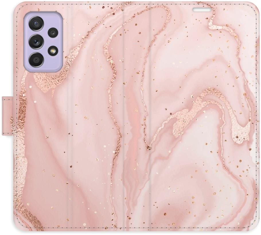 iSaprio flip puzdro RoseGold Marble pre Samsung Galaxy A52/A52...
