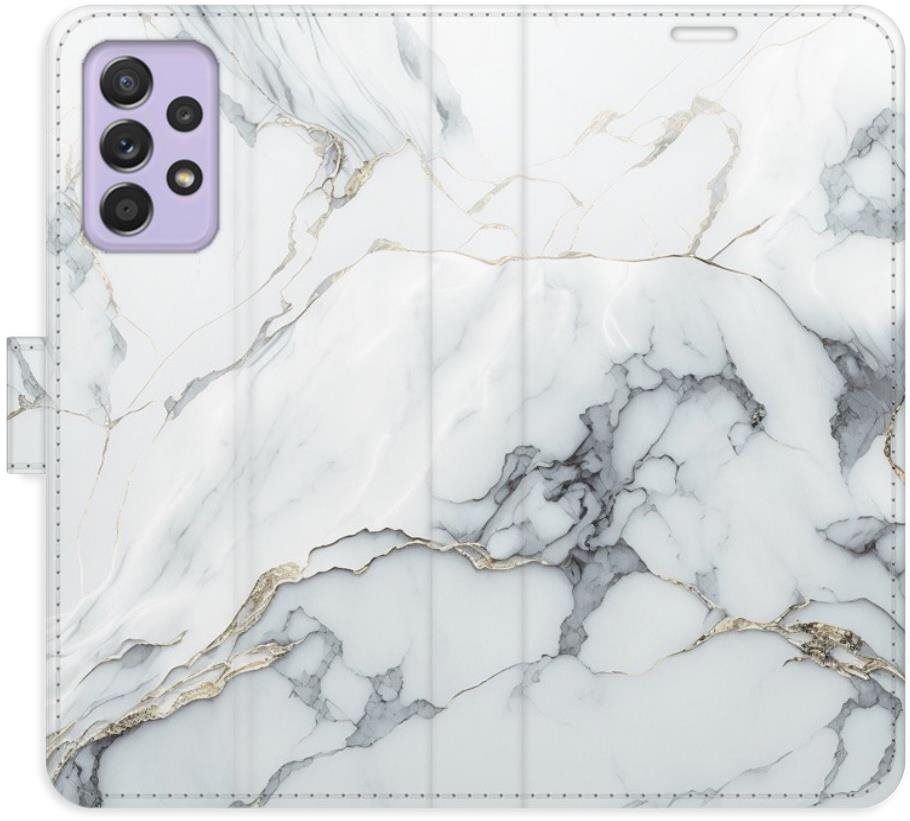iSaprio flip puzdro SilverMarble 15 na Samsung Galaxy A52/A52...