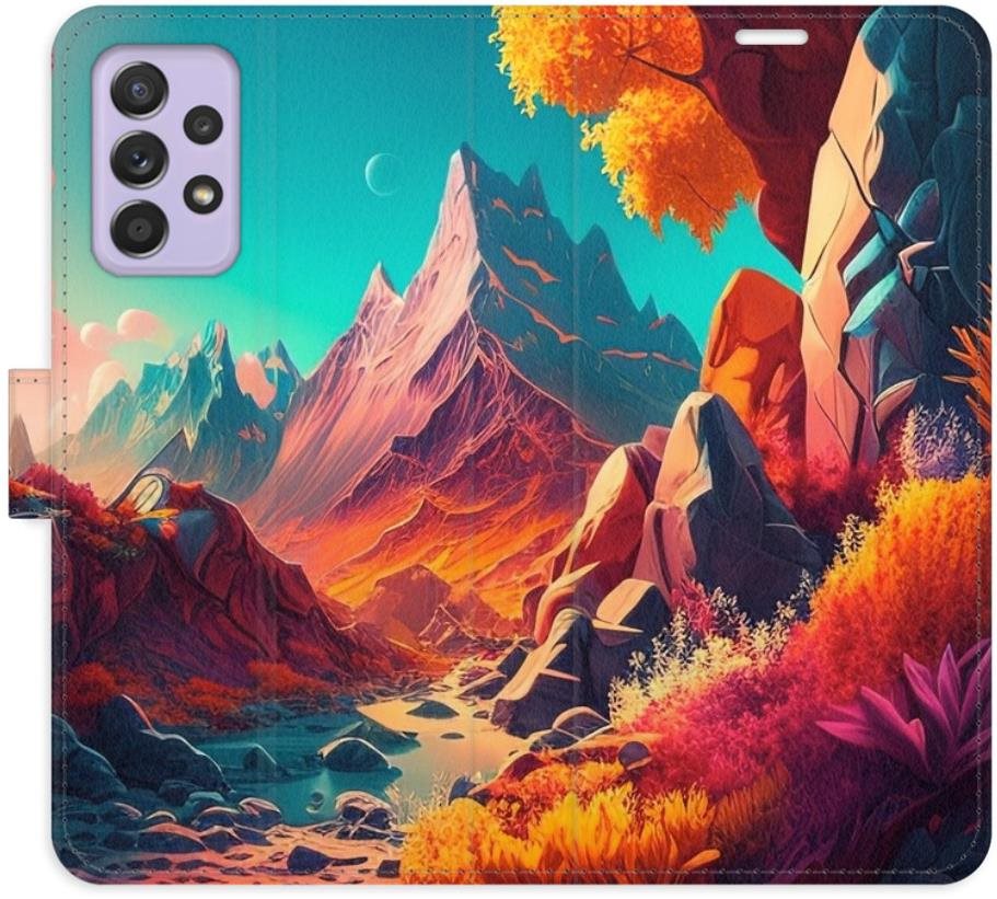 iSaprio flip puzdro Colorful Mountains na Samsung Galaxy A52/A52...