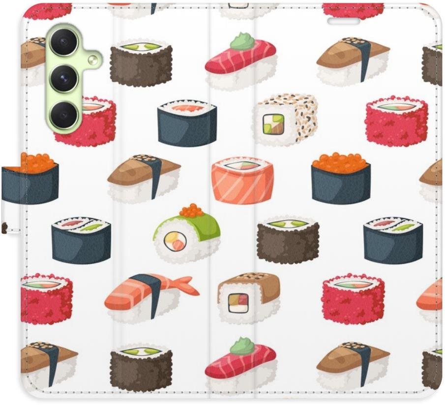 iSaprio flip puzdro Sushi Pattern 02 pre Samsung Galaxy A54 5G Kryt...