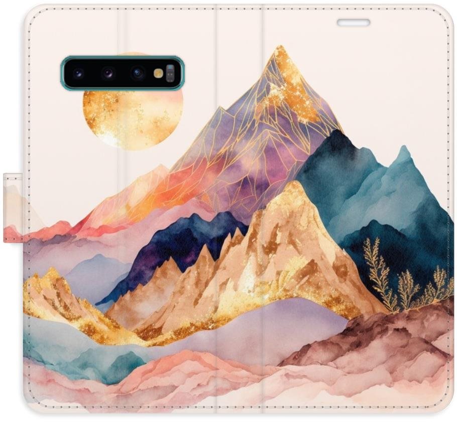 iSaprio flip puzdro Beautiful Mountains pre Samsung Galaxy S10 Kryt...