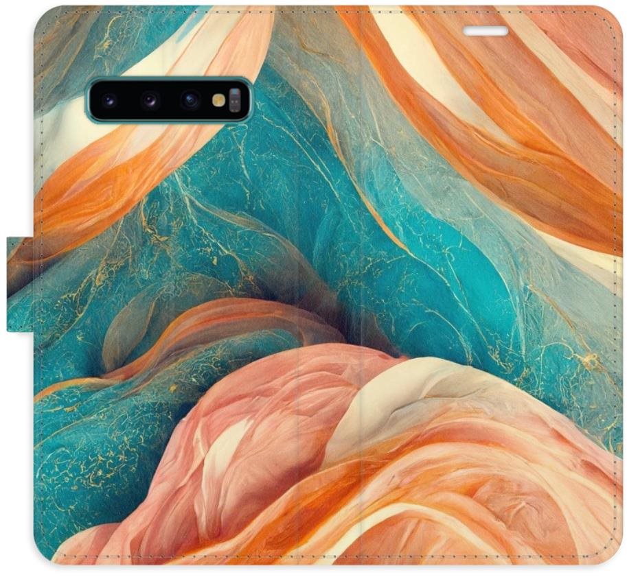 iSaprio flip puzdro Blue and Orange na Samsung Galaxy S10 Kryt na...