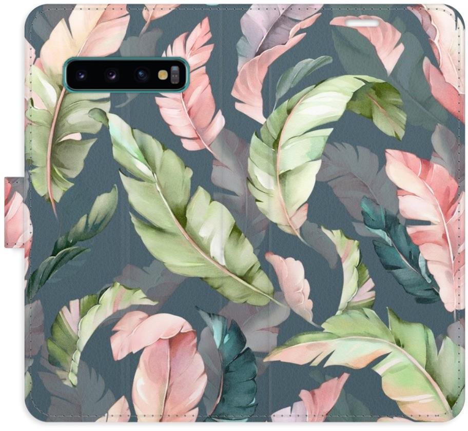 iSaprio flip puzdro Flower Pattern 09 pre Samsung Galaxy S10 Kryt...