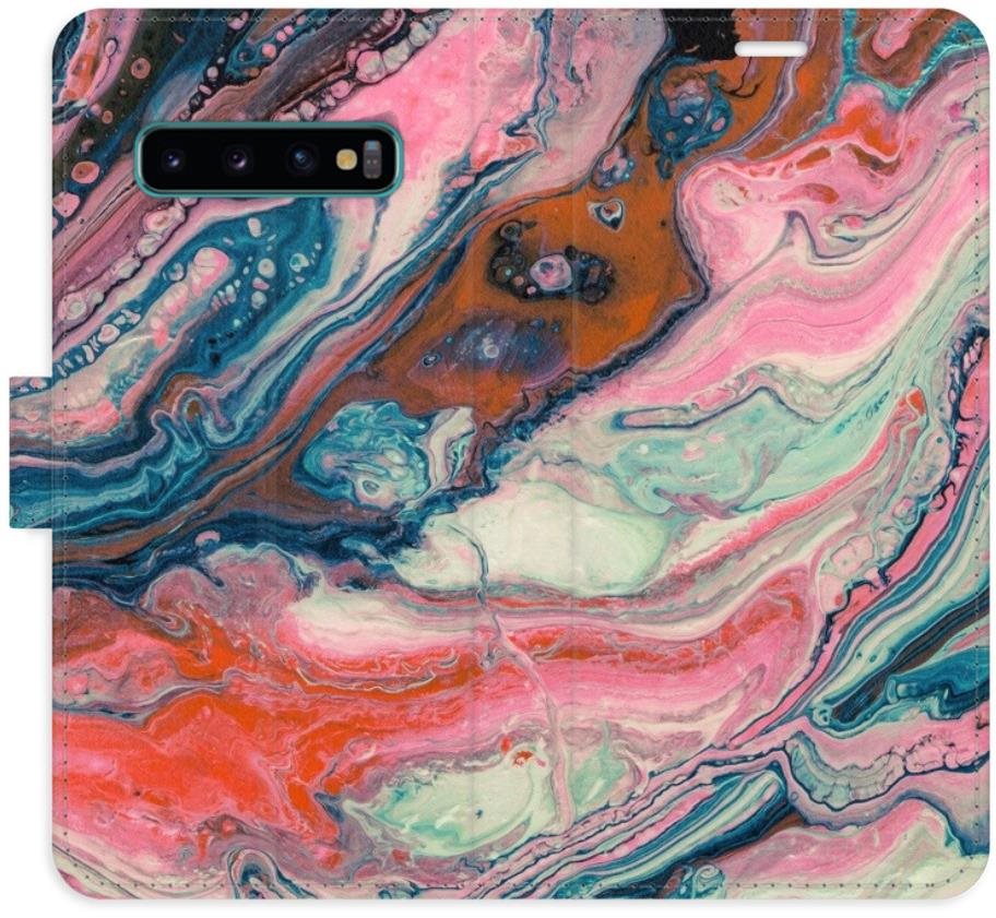 iSaprio flip puzdro Retro Paint pre Samsung Galaxy S10 Kryt na mobil