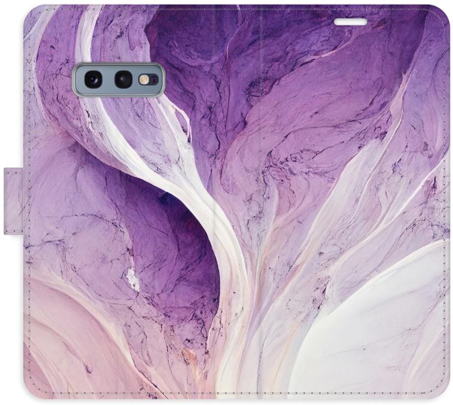 iSaprio flip puzdro Purple Paint pre Samsung Galaxy S10e Kryt na...