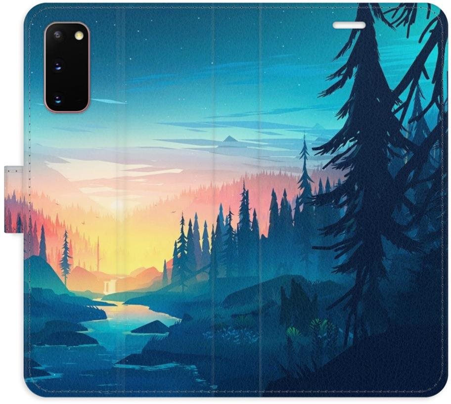iSaprio flip puzdro Magical Landscape pre Samsung Galaxy S20 Kryt...
