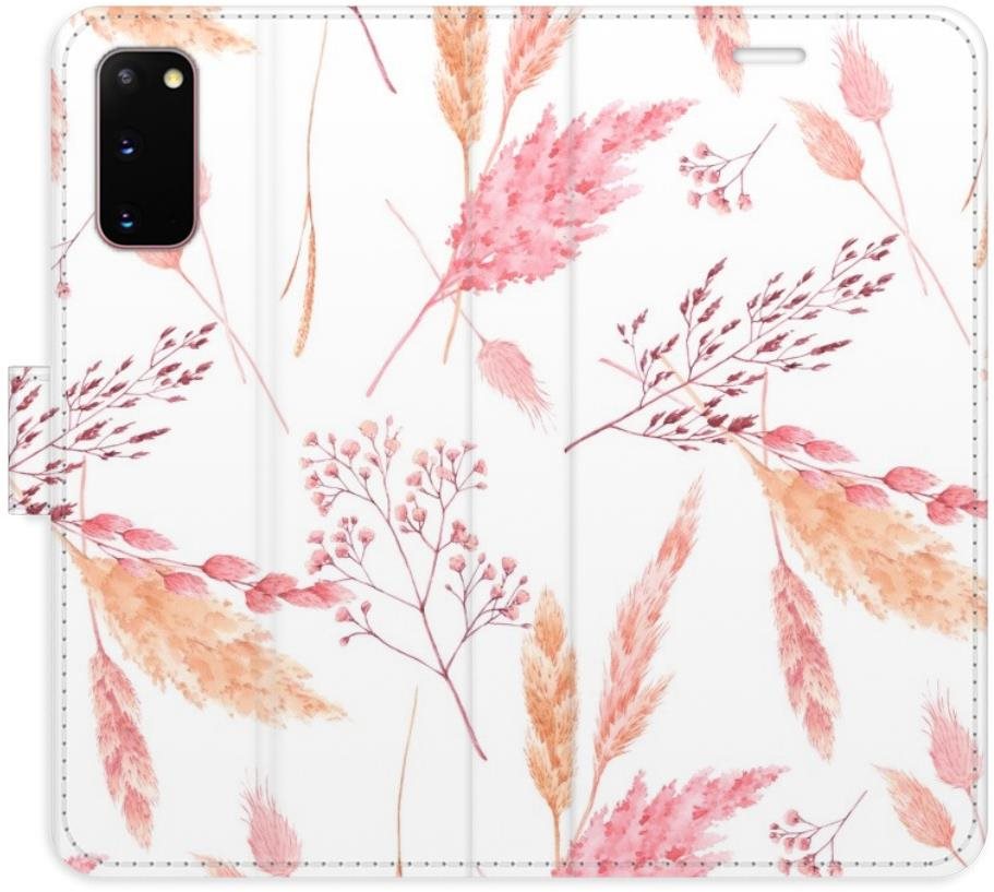iSaprio flip puzdro Ornamental Flowers pre Samsung Galaxy S20 Kryt...