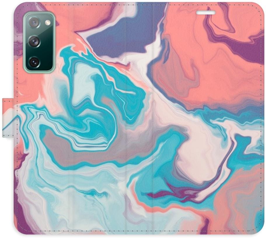 iSaprio flip puzdro Abstract Paint 06 na Samsung Galaxy S20 FE Kryt...