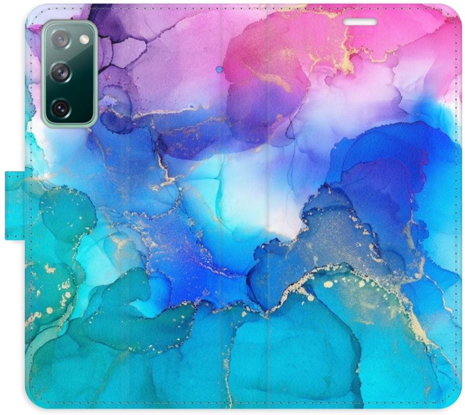 iSaprio flip puzdro BluePink Paint na Samsung Galaxy S20 FE Kryt na...