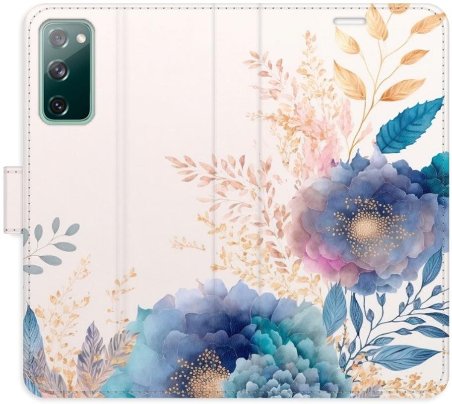 iSaprio flip puzdro Ornamental Flowers 03 pre Samsung Galaxy S20 FE...