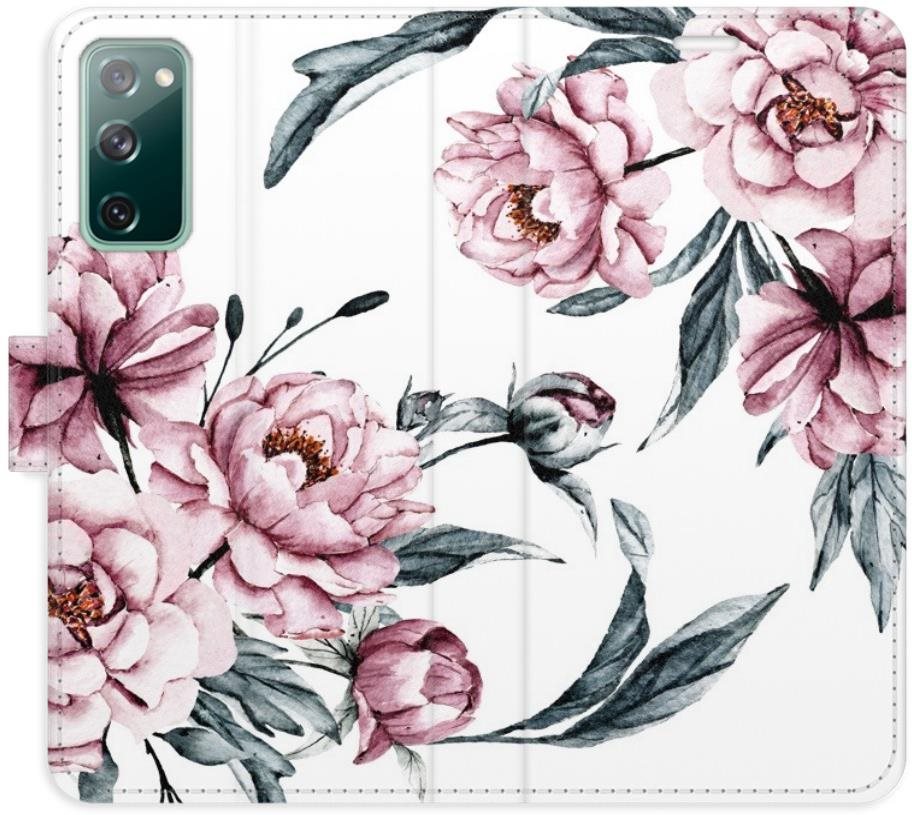 iSaprio flip puzdro Pink Flowers pre Samsung Galaxy S20 FE Kryt na...