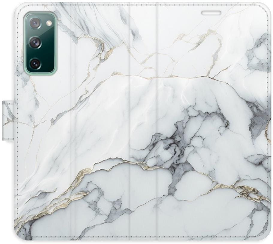 iSaprio flip puzdro SilverMarble 15 na Samsung Galaxy S20 FE Kryt...