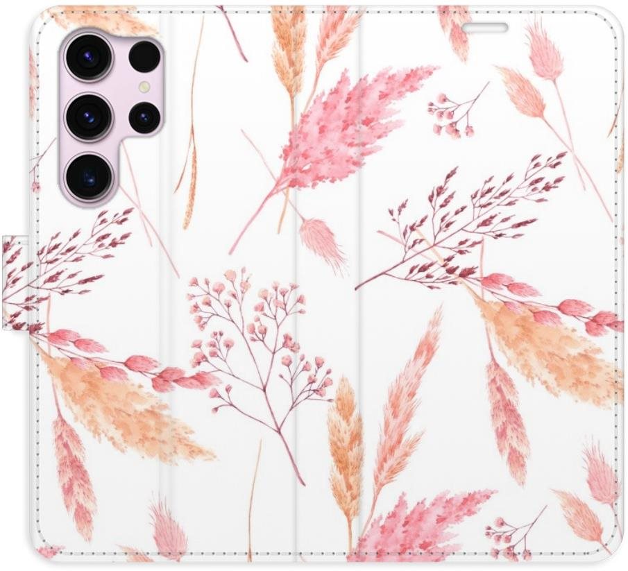 iSaprio flip puzdro Ornamental Flowers na Samsung Galaxy S23 Ultra...
