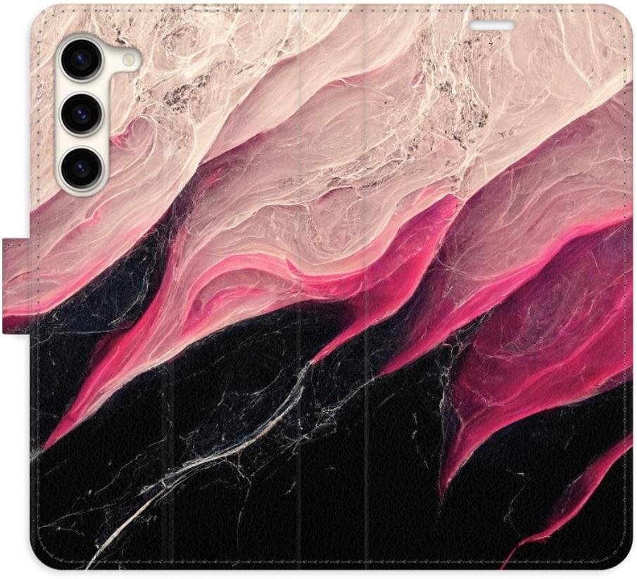 iSaprio flip puzdro BlackPink Marble na Samsung Galaxy S23+ 5G Kryt...