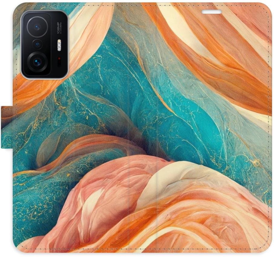 iSaprio flip puzdro Blue and Orange pre Xiaomi 11T/11T Pro Kryt na...