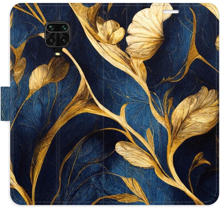 iSaprio flip puzdro GoldBlue pre Xiaomi Redmi Note 9 Pro/Note 9S...