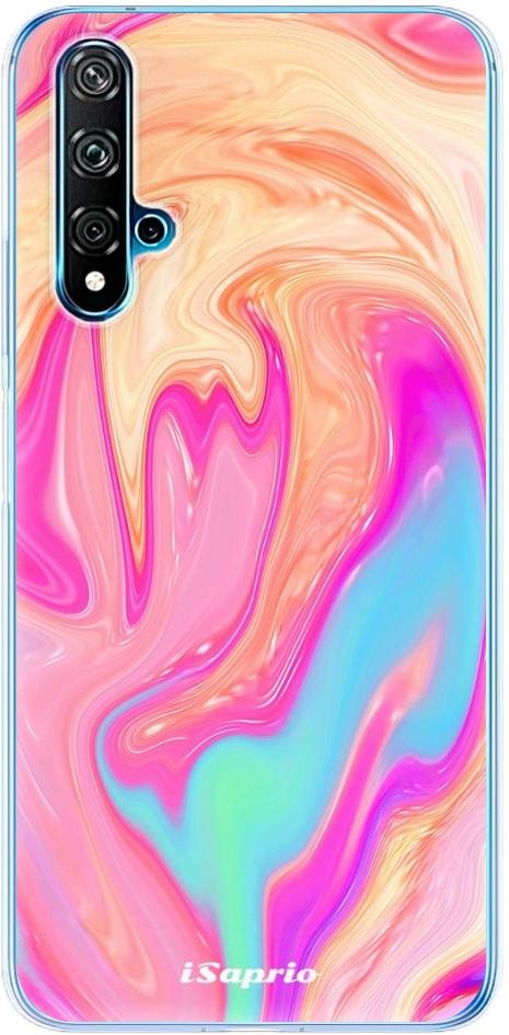 iSaprio Orange Liquid na Huawei Nova 5T Kryt na mobil