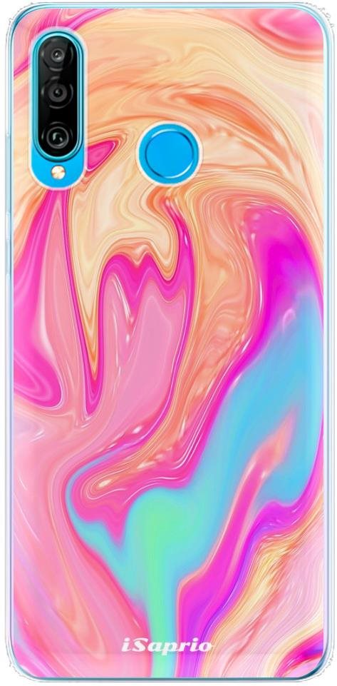 iSaprio Orange Liquid pre Huawei P30 Lite Kryt na mobil