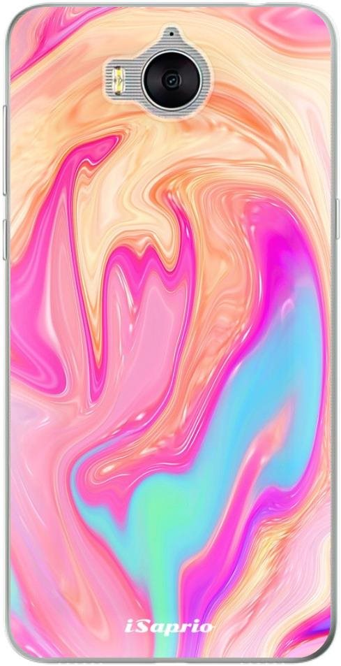 iSaprio Orange Liquid pre Huawei Y5 2017/Huawei Y6 2017 Kryt na mobil