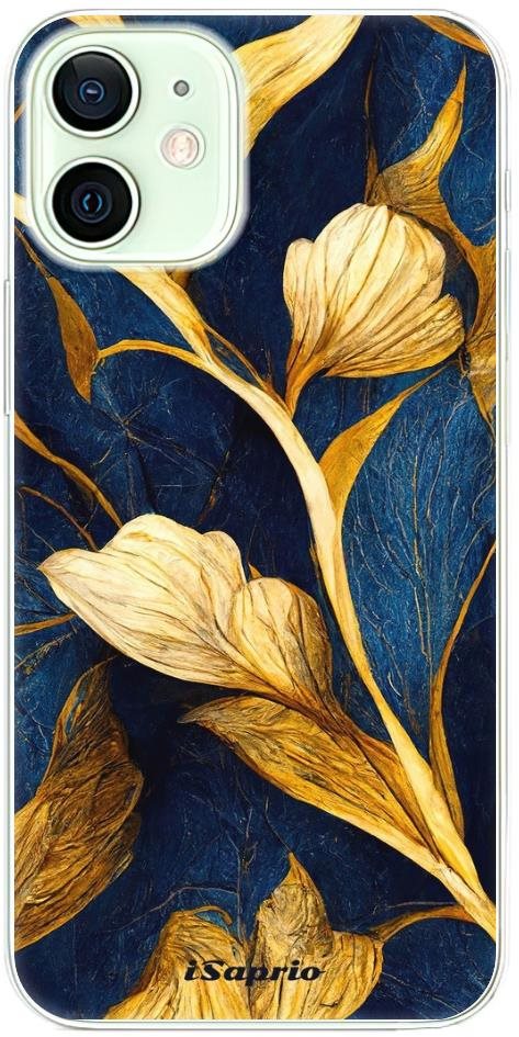 iSaprio Gold Leaves na iPhone 12 mini Kryt na mobil