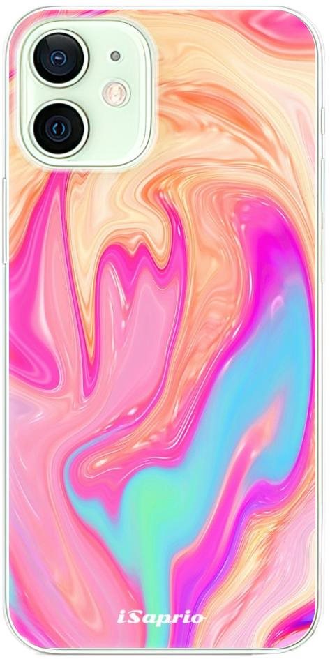 iSaprio Orange Liquid pre iPhone 12 mini Kryt na mobil