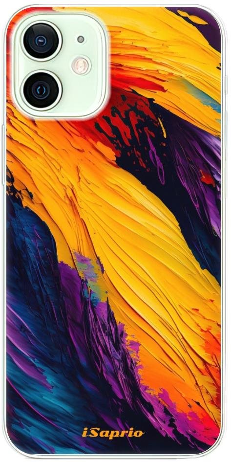 iSaprio Orange Paint na iPhone 12 mini Kryt na mobil