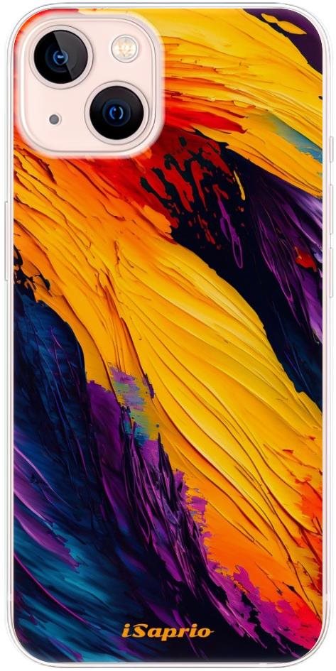 iSaprio Orange Paint pre iPhone 13 Kryt na mobil