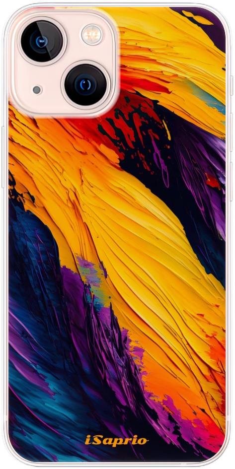 iSaprio Orange Paint pre iPhone 13 mini Kryt na mobil
