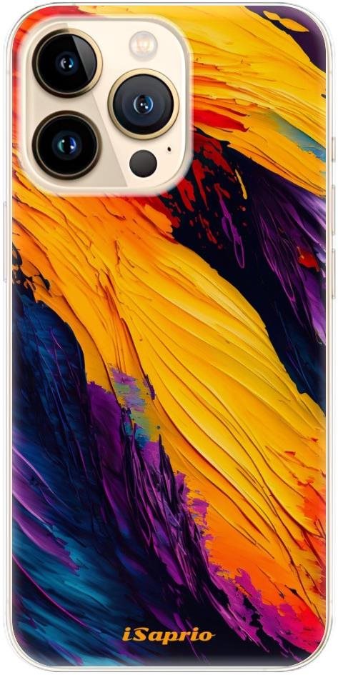 iSaprio Orange Paint pre iPhone 13 Pro Max Kryt na mobil