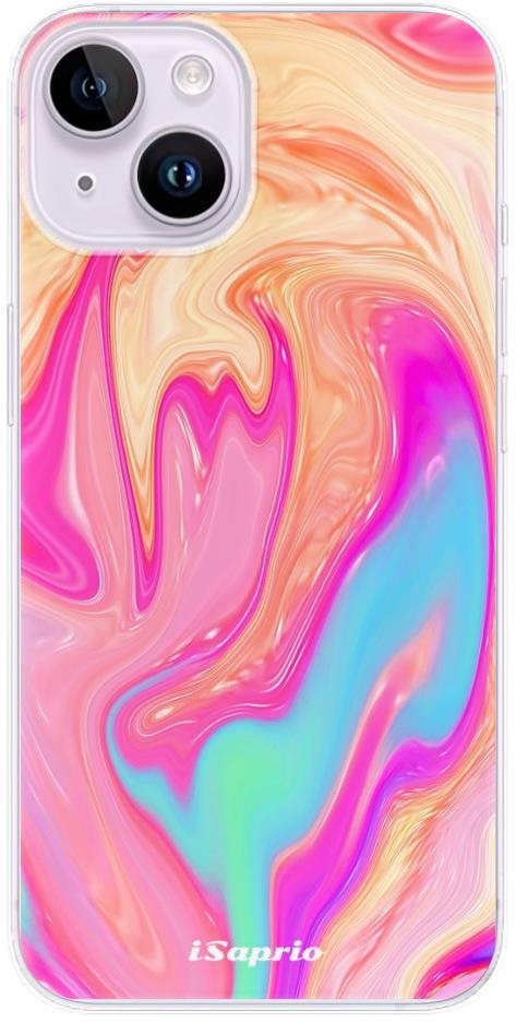iSaprio Orange Liquid na iPhone 14 Kryt na mobil