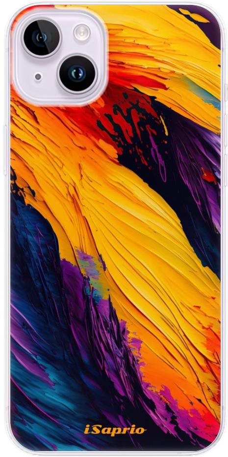 iSaprio Orange Paint pre iPhone 14 Plus Kryt na mobil