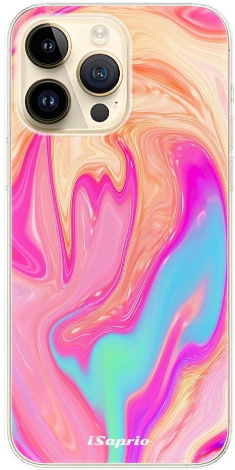 iSaprio Orange Liquid pre iPhone 14 Pro Max Kryt na mobil