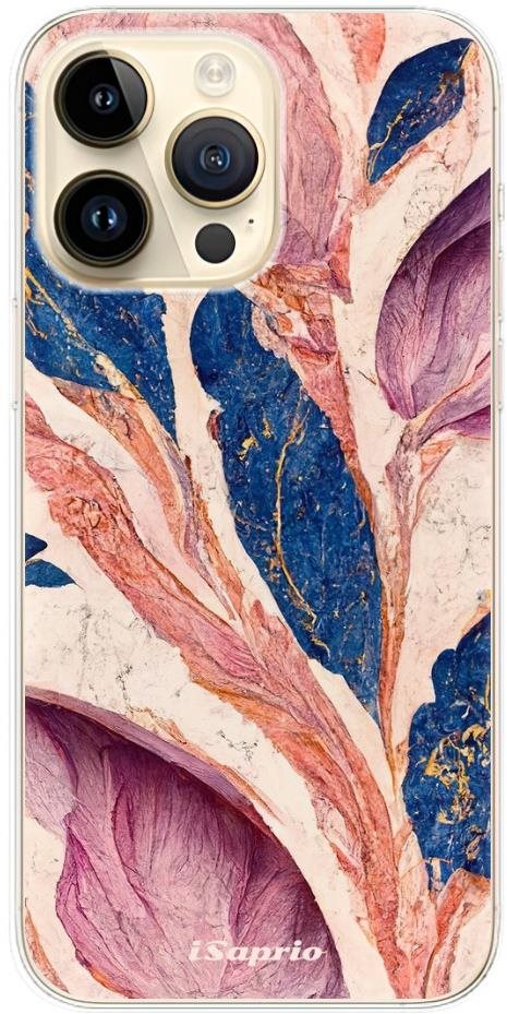 iSaprio Purple Leaves pre iPhone 14 Pro Max Kryt na mobil
