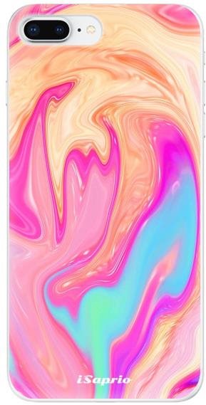 iSaprio Orange Liquid na iPhone 8 Plus Kryt na mobil