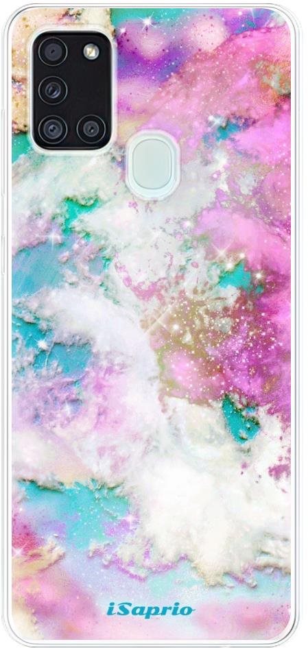 iSaprio Galactic Paper pre Samsung Galaxy A21s Kryt na mobil