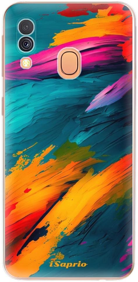 iSaprio Blue Paint pre Samsung Galaxy A40 Kryt na mobil
