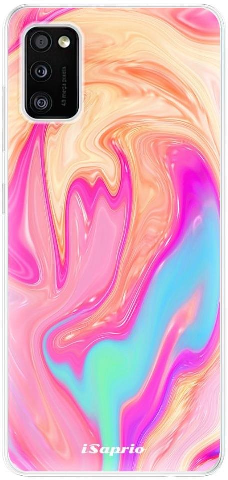 iSaprio Orange Liquid pre Samsung Galaxy A41 Kryt na mobil