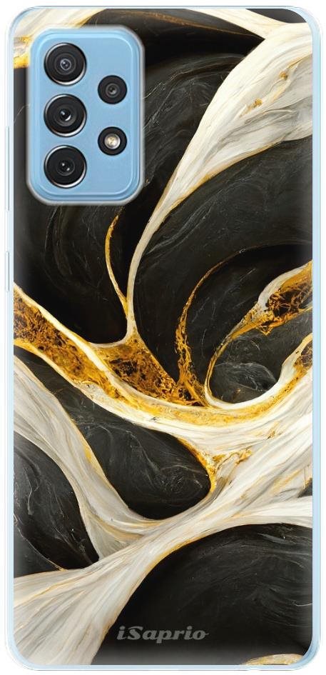 iSaprio Black and Gold pre Samsung Galaxy A72 Kryt na mobil