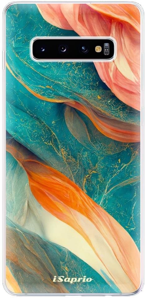iSaprio Abstract Marble pre Samsung Galaxy S10+ Kryt na mobil