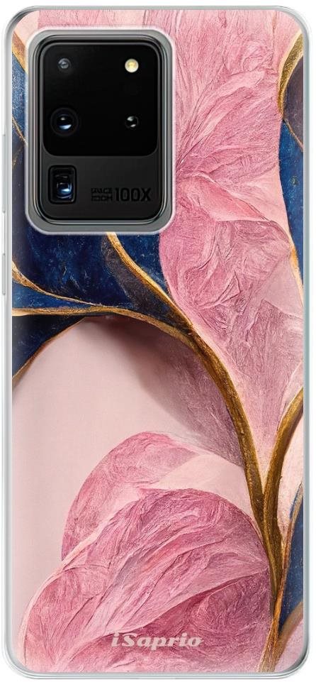 iSaprio Pink Blue Leaves pre Samsung Galaxy S20 Ultra Kryt na mobil