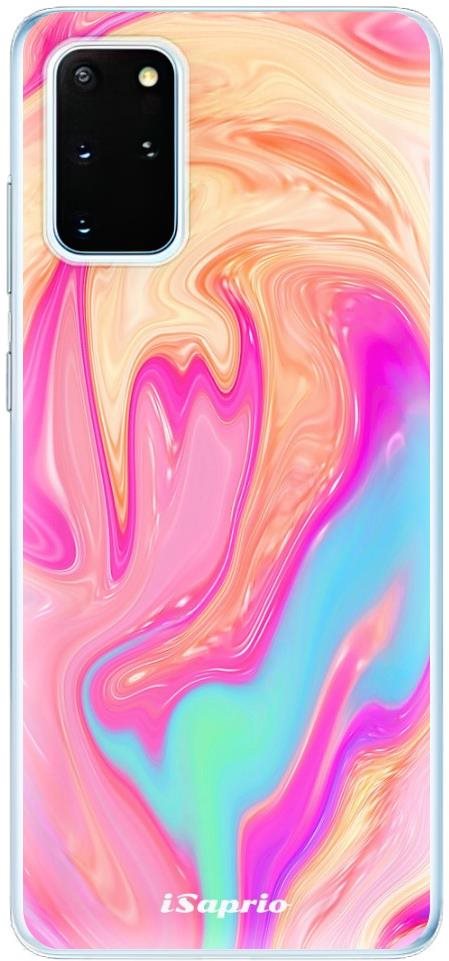 iSaprio Orange Liquid pre Samsung Galaxy S20+ Kryt na mobil